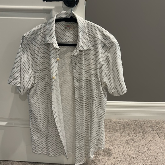 Faherty Men's Short Sleeve Button Down Shirt